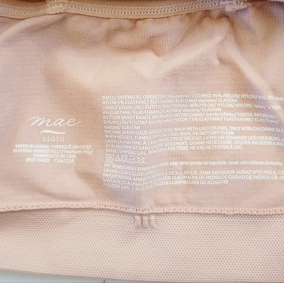 NWOT Pink Cropped top - Picture 6 of 6